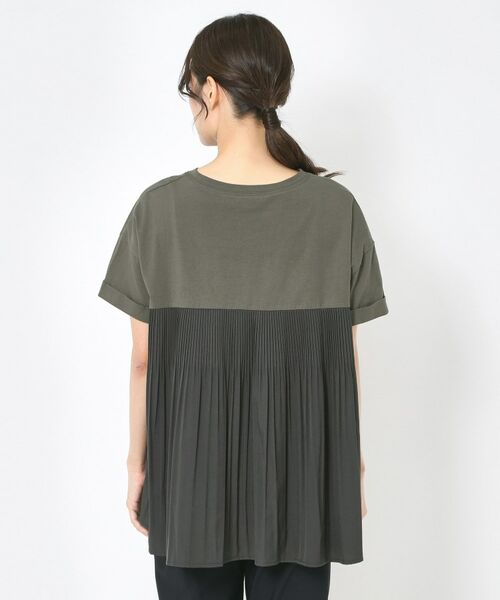 CORDIER / コルディア カットソー | シックジャージ バックプリーツプルオーバー | 詳細3