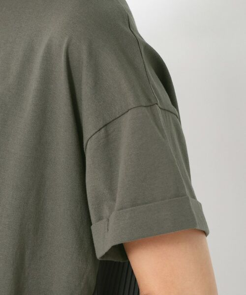 CORDIER / コルディア カットソー | シックジャージ バックプリーツプルオーバー | 詳細5