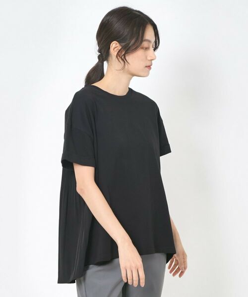 CORDIER / コルディア カットソー | シックジャージ バックプリーツプルオーバー | 詳細8