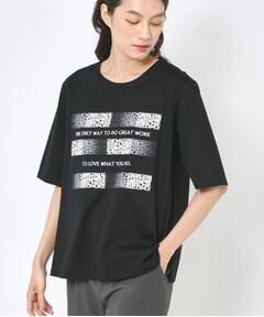 CORDIER / コルディア カットソー | 【M～4Lサイズ】アルビニスムース プリントTシャツ