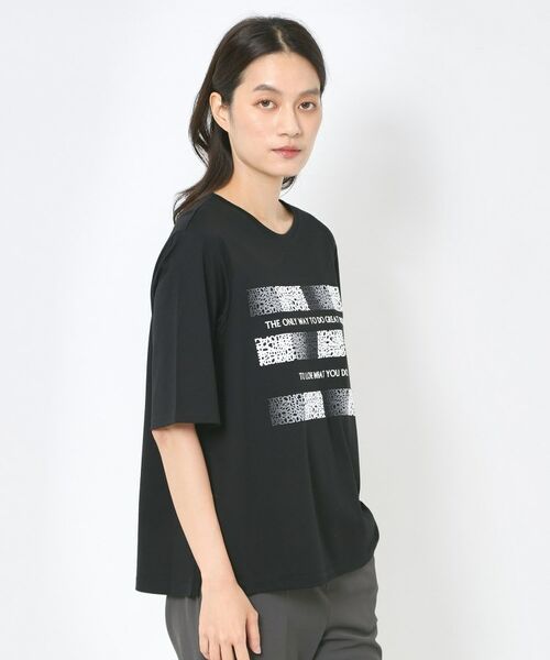 CORDIER / コルディア カットソー | 【M～4Lサイズ】アルビニスムース プリントTシャツ | 詳細11