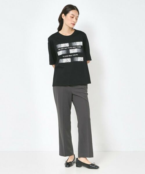 CORDIER / コルディア カットソー | 【M～4Lサイズ】アルビニスムース プリントTシャツ | 詳細13