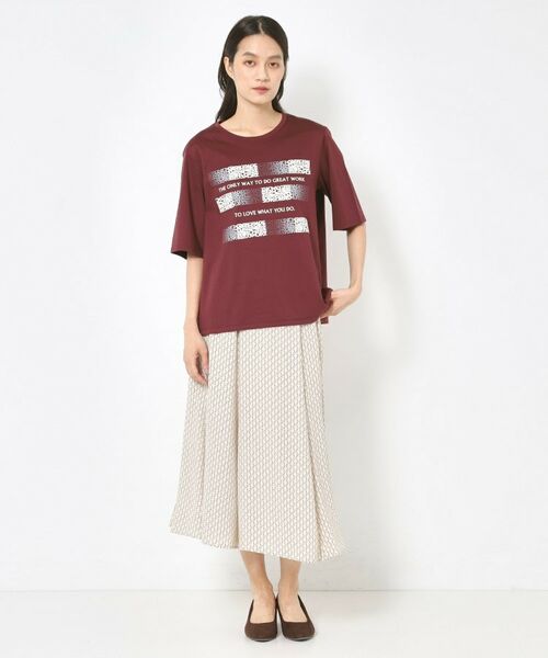 CORDIER / コルディア カットソー | 【M～4Lサイズ】アルビニスムース プリントTシャツ | 詳細20