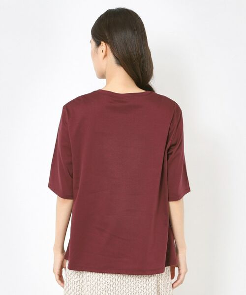 CORDIER / コルディア カットソー | 【M～4Lサイズ】アルビニスムース プリントTシャツ | 詳細3