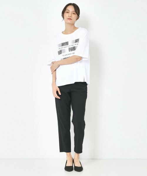 CORDIER / コルディア カットソー | 【M～4Lサイズ】アルビニスムース プリントTシャツ | 詳細8