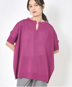 CORDIER / コルディア ニット・セーター | 【洗える】SAILOR 大人の着映えシアーニット キーネックプルオーバー