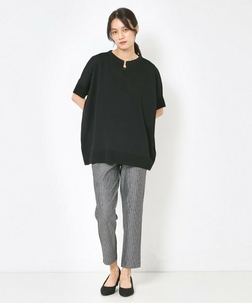 CORDIER / コルディア ニット・セーター | 【洗える】SAILOR 大人の着映えシアーニット キーネックプルオーバー | 詳細8