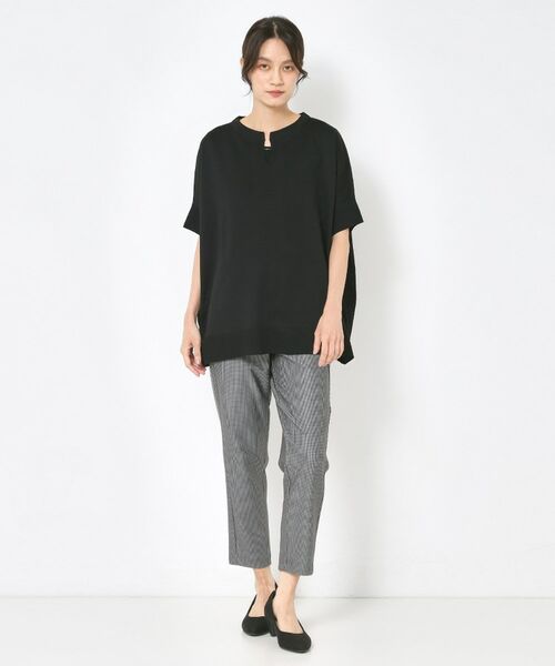 CORDIER / コルディア ニット・セーター | 【洗える】SAILOR 大人の着映えシアーニット キーネックプルオーバー | 詳細9