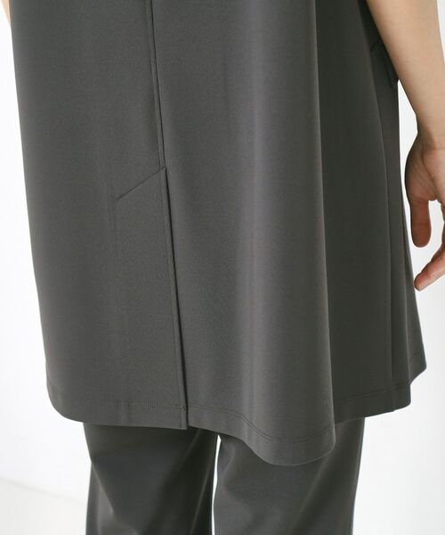 CORDIER / コルディア ベスト | 【セットアップ／洗える】アルバトロスジャージ Vネックジレ | 詳細7