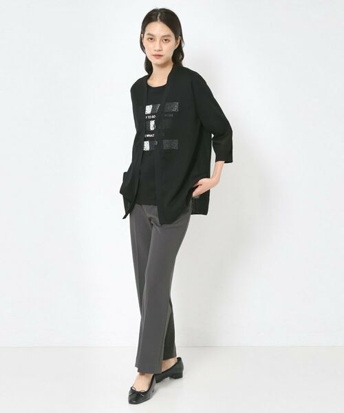 CORDIER / コルディア カーディガン・ボレロ | 【洗える】SAILOR 大人の着映えシアーニットカーディガン | 詳細11