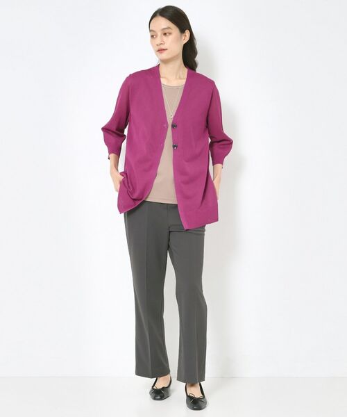 CORDIER / コルディア カーディガン・ボレロ | 【洗える】SAILOR 大人の着映えシアーニットカーディガン | 詳細15