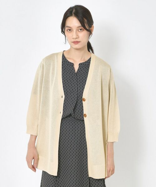 CORDIER / コルディア カーディガン・ボレロ | 【洗える】SAILOR 大人の着映えシアーニットカーディガン | 詳細17