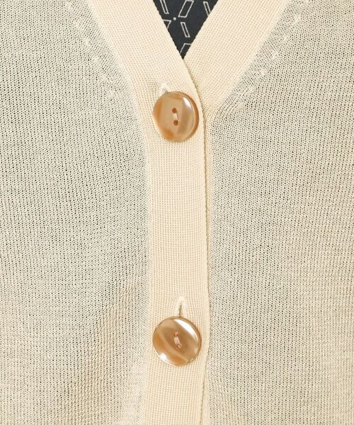 CORDIER / コルディア カーディガン・ボレロ | 【洗える】SAILOR 大人の着映えシアーニットカーディガン | 詳細8