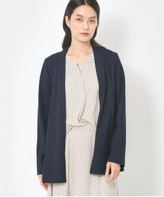 CORDIER / コルディア カーディガン・ボレロ | 【接触冷感/M～4Lサイズ/洗える/アンサンブル】ミニョンジャージカーディガン