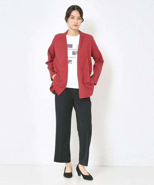 CORDIER / コルディア カーディガン・ボレロ | 【接触冷感/M～4Lサイズ/洗える/アンサンブル】ミニョンジャージカーディガン | 詳細14