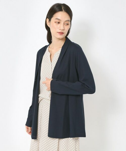 CORDIER / コルディア カーディガン・ボレロ | 【接触冷感/M～4Lサイズ/洗える/アンサンブル】ミニョンジャージカーディガン | 詳細17