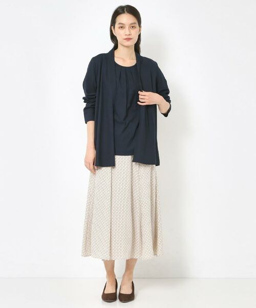 CORDIER / コルディア カーディガン・ボレロ | 【接触冷感/M～4Lサイズ/洗える/アンサンブル】ミニョンジャージカーディガン | 詳細20