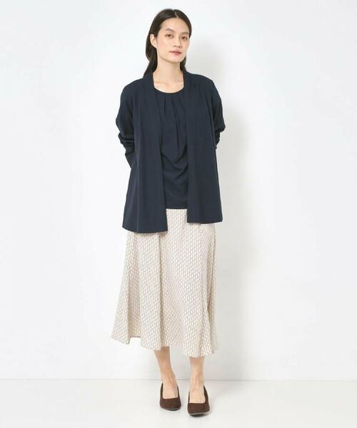CORDIER / コルディア カーディガン・ボレロ | 【接触冷感/M～4Lサイズ/洗える/アンサンブル】ミニョンジャージカーディガン | 詳細21