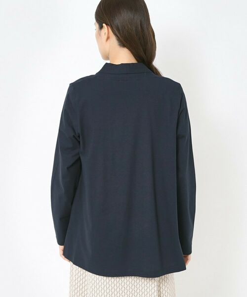 CORDIER / コルディア カーディガン・ボレロ | 【接触冷感/M～4Lサイズ/洗える/アンサンブル】ミニョンジャージカーディガン | 詳細3