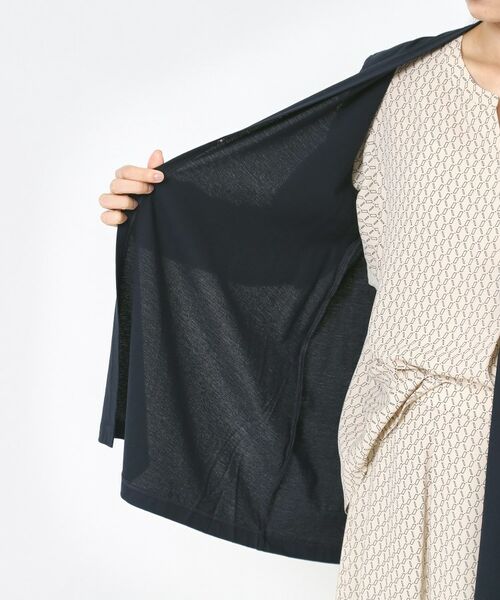 CORDIER / コルディア カーディガン・ボレロ | 【接触冷感/M～4Lサイズ/洗える/アンサンブル】ミニョンジャージカーディガン | 詳細6