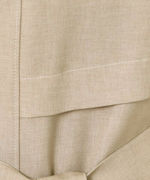 CORDIER / コルディア ロング・マキシ丈ワンピース | 【洗える】シックツイル トレンチディティールワンピース | 詳細17