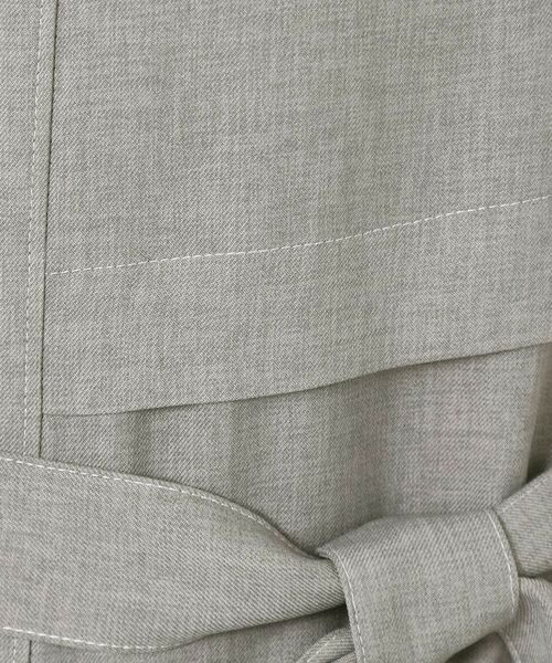 CORDIER / コルディア ロング・マキシ丈ワンピース | 【洗える】シックツイル トレンチディティールワンピース | 詳細21