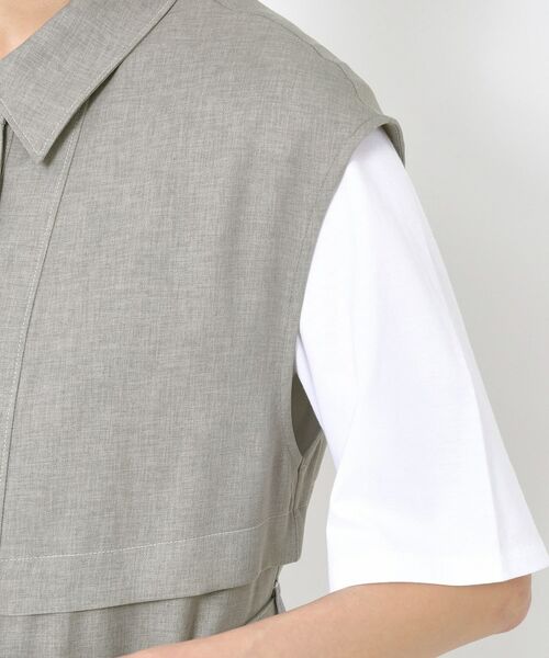 CORDIER / コルディア ロング・マキシ丈ワンピース | 【洗える】シックツイル トレンチディティールワンピース | 詳細6