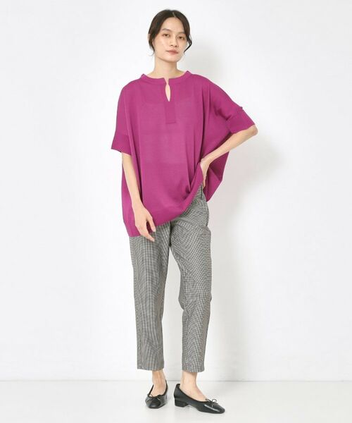 CORDIER / コルディア ショート・ハーフ・半端丈パンツ | 【S～4Lサイズ／ストレッチ】スマーティレギンスパンツ | 詳細16