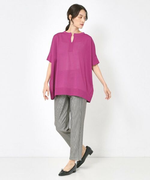 CORDIER / コルディア ショート・ハーフ・半端丈パンツ | 【S～4Lサイズ／ストレッチ】スマーティレギンスパンツ | 詳細17