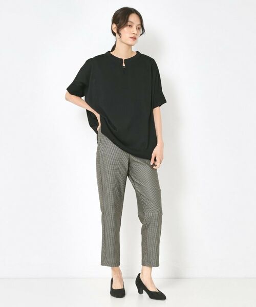 CORDIER / コルディア ショート・ハーフ・半端丈パンツ | 【S～4Lサイズ／ストレッチ】スマーティレギンスパンツ | 詳細20