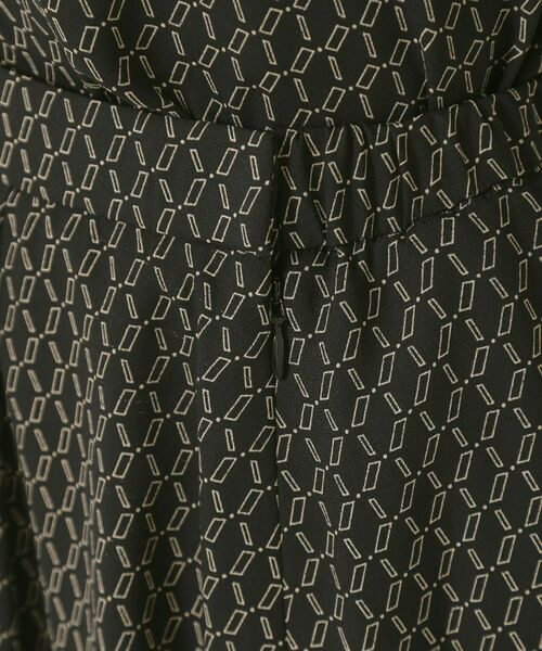 CORDIER / コルディア ロング・マキシ丈スカート | 【セットアップ／洗える】大人の着映え 幾何柄プリントフレアスカート | 詳細5