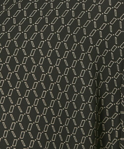 CORDIER / コルディア シャツ・ブラウス | 【セットアップ／洗える】大人の着映え 幾何柄チュールデザインブラウス | 詳細11