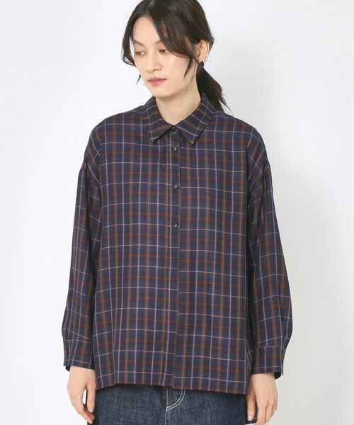 CORDIER / コルディア シャツ・ブラウス | 【M～3Lサイズ】レジュール オーバーサイズシャツ | 詳細1