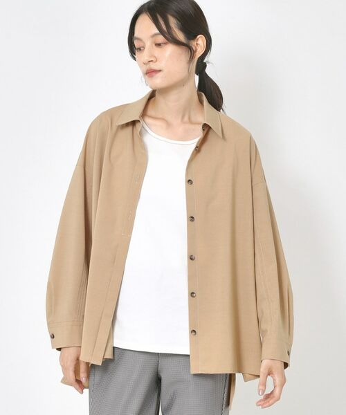 CORDIER / コルディア シャツ・ブラウス | 【M～3Lサイズ】レジュール オーバーサイズシャツ | 詳細12