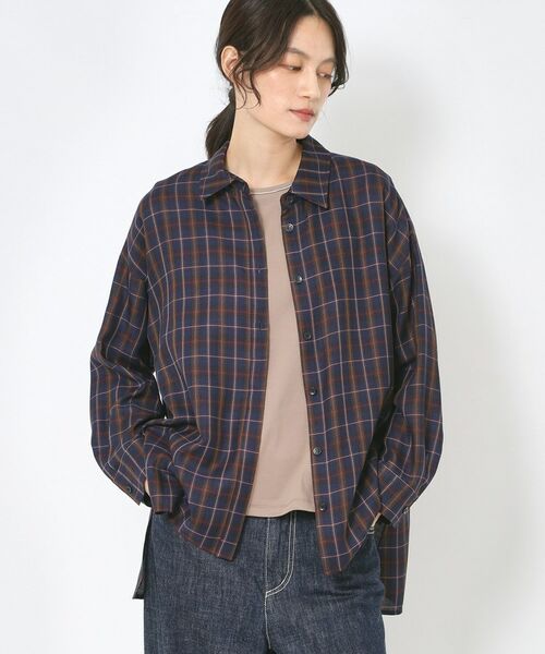 CORDIER / コルディア シャツ・ブラウス | 【M～3Lサイズ】レジュール オーバーサイズシャツ | 詳細20