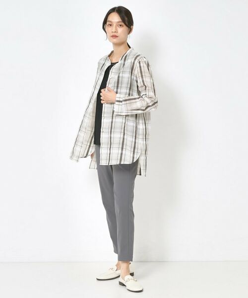 CORDIER / コルディア シャツ・ブラウス | 【洗える】エレン シアーチェックシャツ | 詳細10