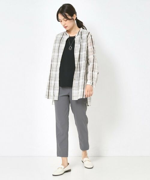 CORDIER / コルディア シャツ・ブラウス | 【洗える】エレン シアーチェックシャツ | 詳細11