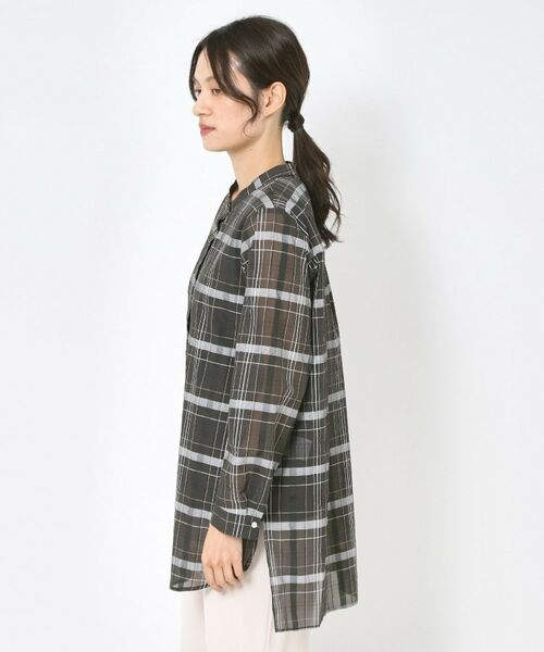 CORDIER / コルディア シャツ・ブラウス | 【洗える】エレン シアーチェックシャツ | 詳細2
