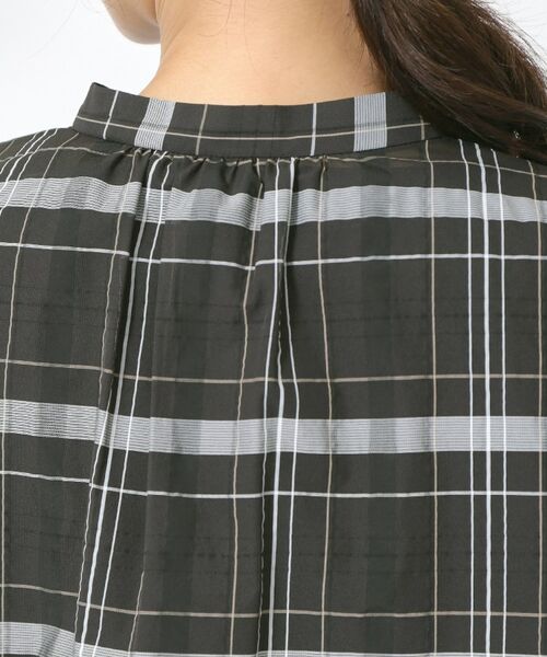 CORDIER / コルディア シャツ・ブラウス | 【洗える】エレン シアーチェックシャツ | 詳細5