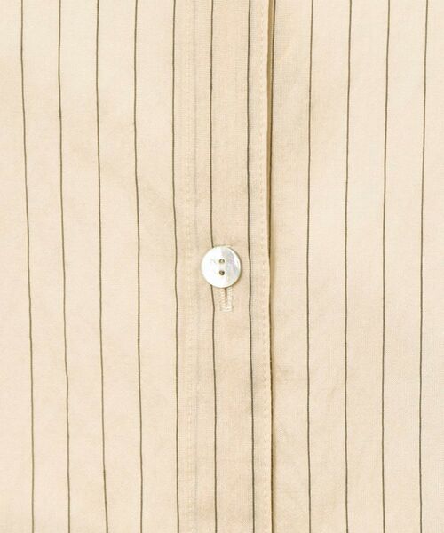 CORDIER / コルディア シャツ・ブラウス | 【洗える】シアーシルク混ストライプシャツ | 詳細16