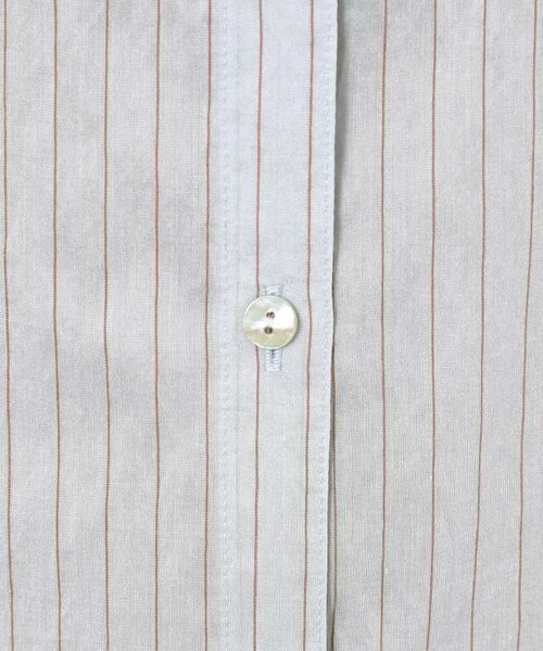CORDIER / コルディア シャツ・ブラウス | 【洗える】シアーシルク混ストライプシャツ | 詳細20