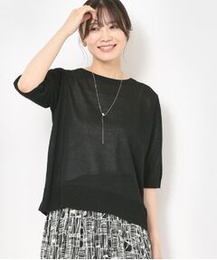 CORDIER / コルディア ニット・セーター | 【洗える／アンサンブル】DEBUSSY上品艶ラメニットプルオーバー