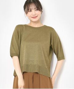 CORDIER / コルディア ニット・セーター | 【洗える／アンサンブル】DEBUSSY上品艶ラメニットプルオーバー