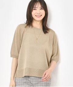 CORDIER / コルディア ニット・セーター | 【洗える／アンサンブル】DEBUSSY上品艶ラメニットプルオーバー