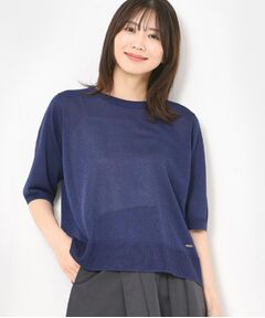 CORDIER / コルディア ニット・セーター | 【洗える／アンサンブル】DEBUSSY上品艶ラメニットプルオーバー