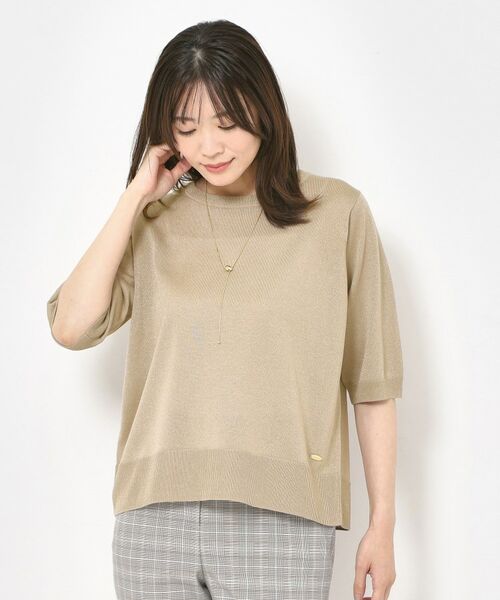 CORDIER / コルディア ニット・セーター | 【洗える／アンサンブル】DEBUSSY上品艶ラメニットプルオーバー | 詳細11