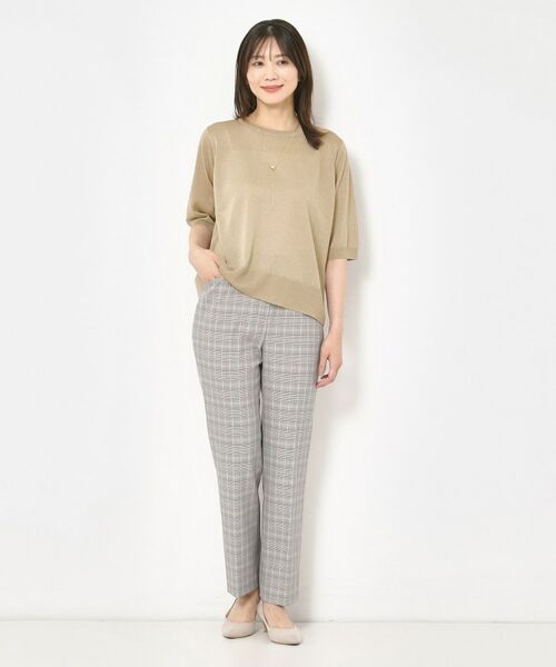 CORDIER / コルディア ニット・セーター | 【洗える／アンサンブル】DEBUSSY上品艶ラメニットプルオーバー | 詳細12