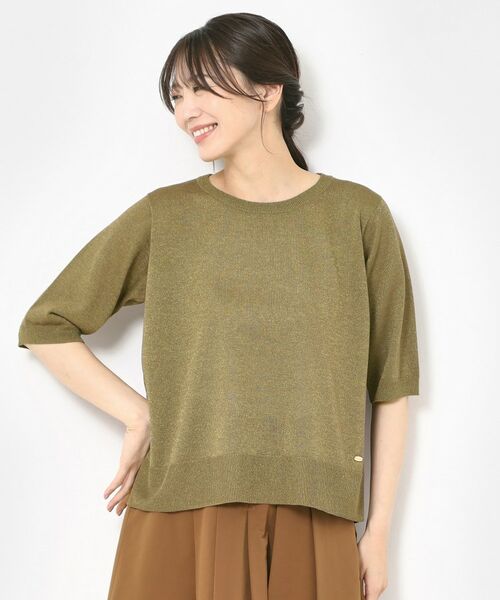 CORDIER / コルディア ニット・セーター | 【洗える／アンサンブル】DEBUSSY上品艶ラメニットプルオーバー | 詳細19