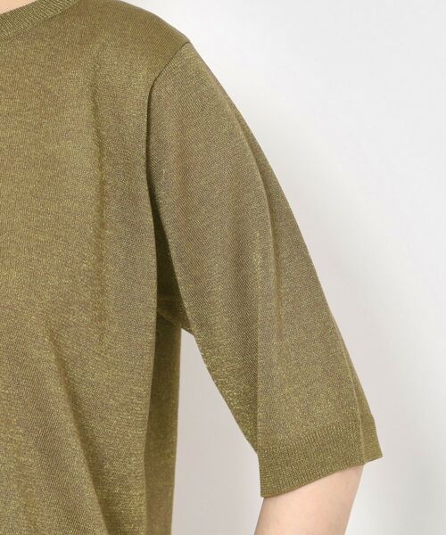 CORDIER / コルディア ニット・セーター | 【洗える／アンサンブル】DEBUSSY上品艶ラメニットプルオーバー | 詳細5