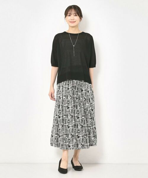 CORDIER / コルディア ニット・セーター | 【洗える／アンサンブル】DEBUSSY上品艶ラメニットプルオーバー | 詳細8